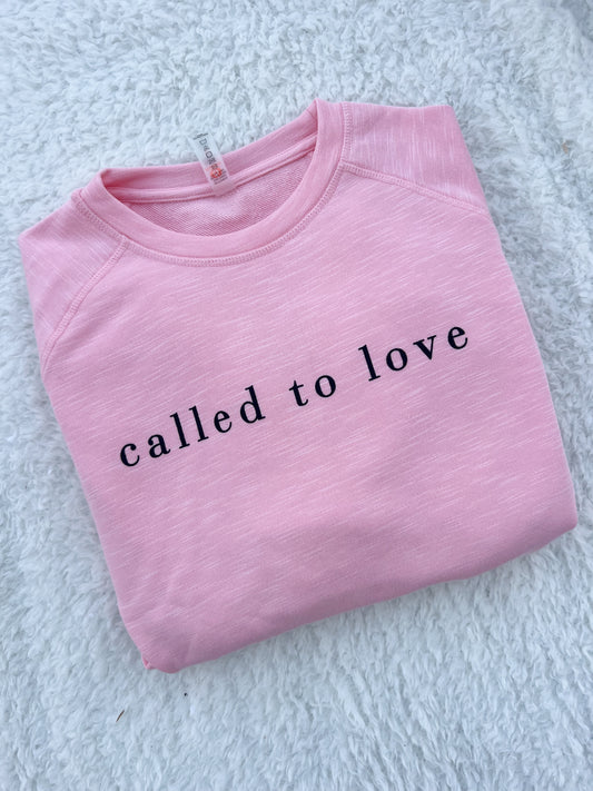 Called to love pink crew