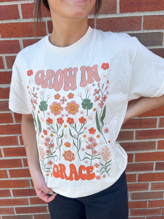 Grow in Grace Tee