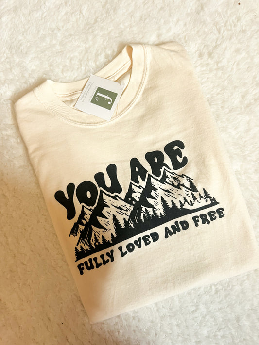 You are mountain tee