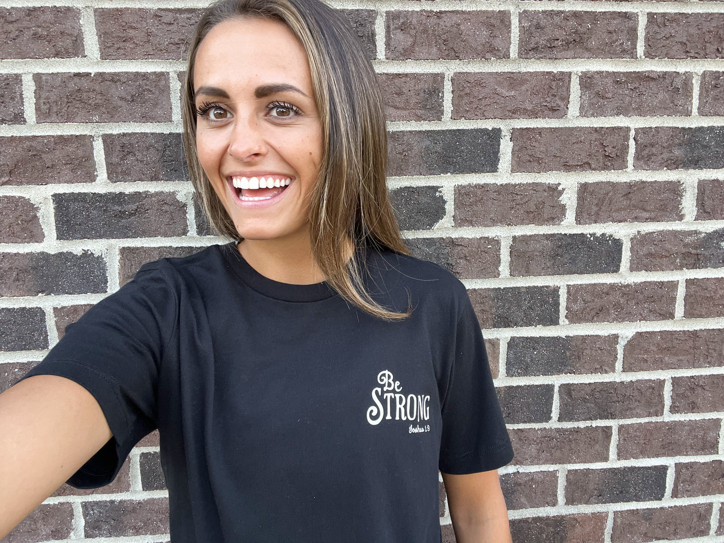 Strong and Courageous Tee