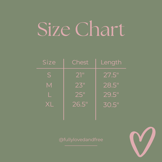 You are Loved Peach Crew