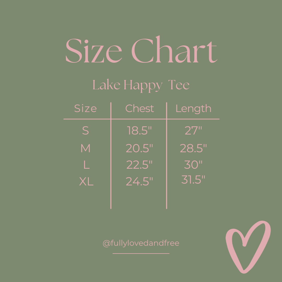 Lake Happy Butter Tee