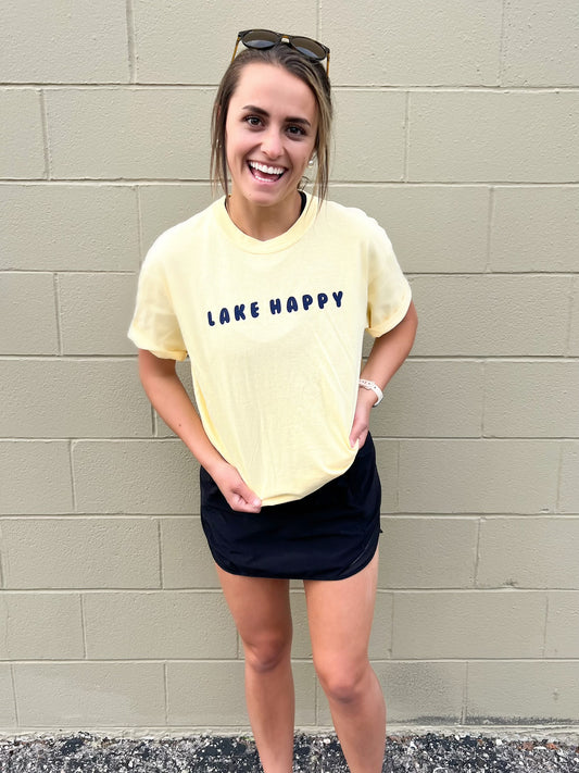 Lake Happy Butter Tee